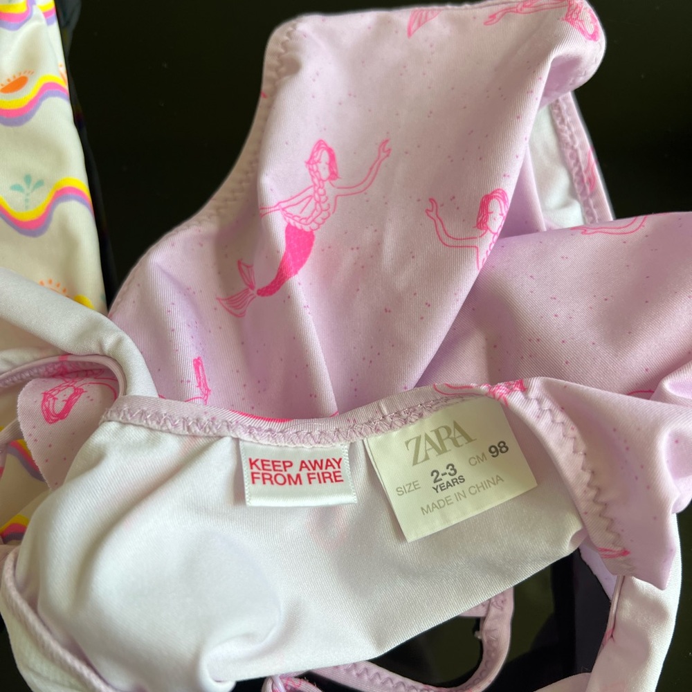 Zara Swimsuit bundle 2-3t - Picture 8 of 12
